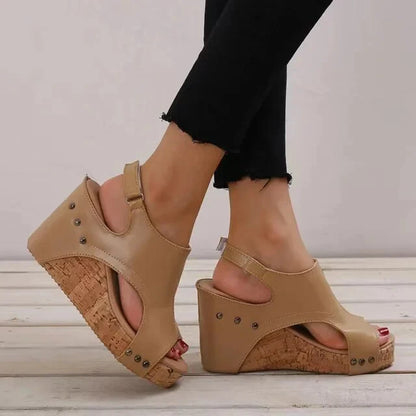 Chic Retro Comfort Heels