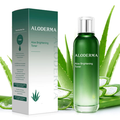 Aloderma Aloe Vera Brightening Toner (4.2 oz)