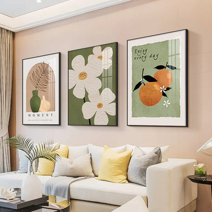 Triptych Canvas Wall Art for Home Decor