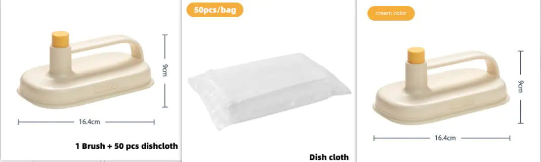 Magic Cleaning Brush for Kitchen, Bathroom & Windows