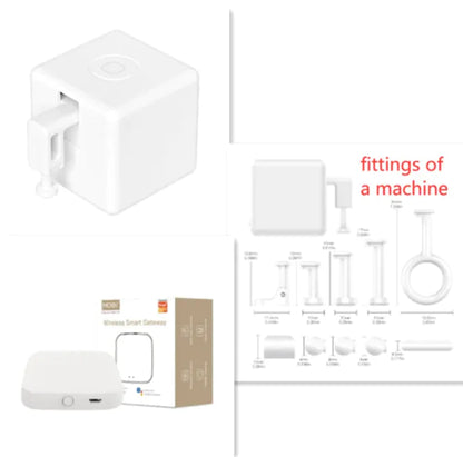 Smart Bluetooth Button Pusher Robot with App & Voice Control